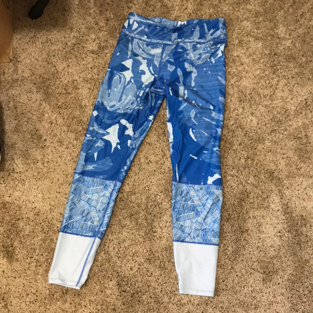 Joy Lab Blue Athletic Leggings - Size M